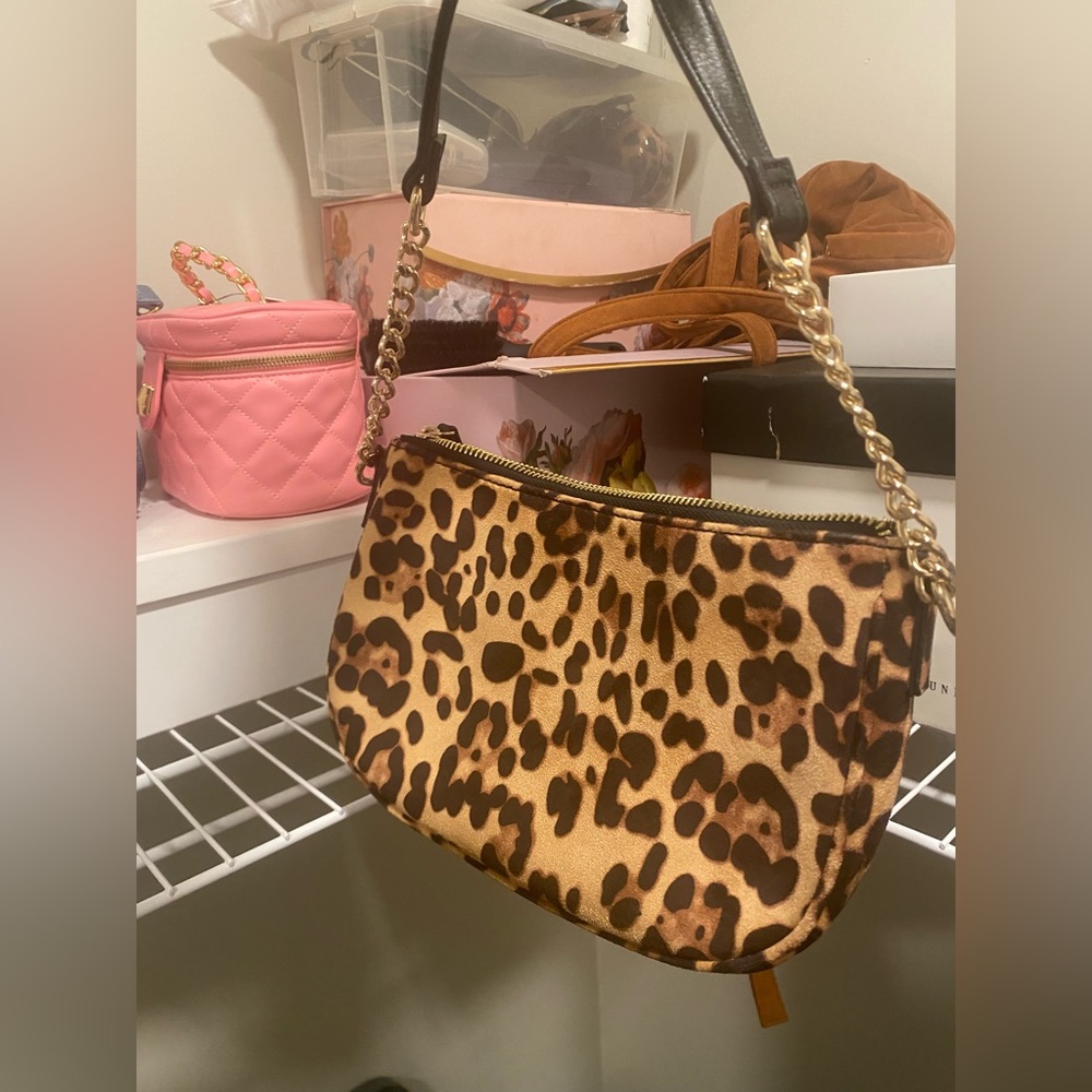 Leopard Print Shoulder bag